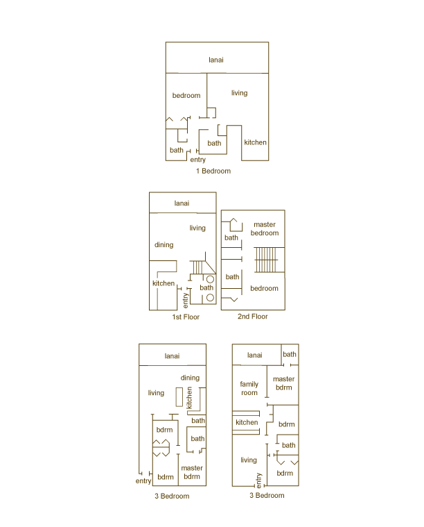 Puamana Floor Plans Lahaina Maui